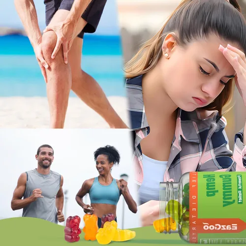 Miniatura 7 de Natural Hemp Gummies 2,000,000 XXL Extra Strength - Veganas, bajas en azúcar, sin OMG - 120