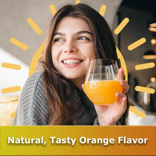 Miniatura 5 de Gomitas de vitamina C Apoya la salud inmunológica Sin gluten, gelatina y OGM Apto para veganos y kosher Sabor a naranja para adultos 90