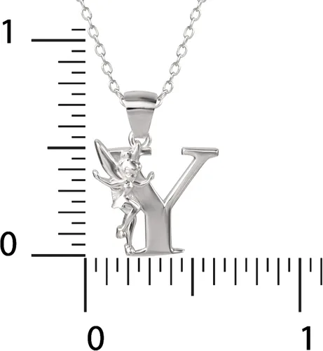 Miniatura 5 de Disney Collar con dije de plata con inicial de Tinkerbell no conocido