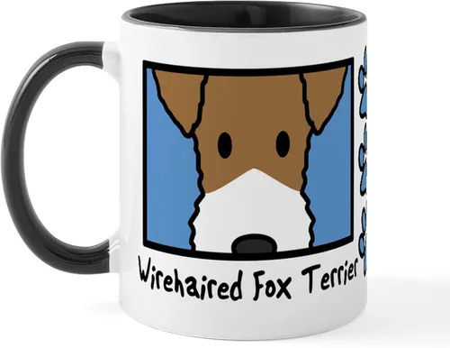 Miniatura 51 de CafePress Taza de café de cerámica Anime American Eskimo de 11 oz (11.0 fl oz)