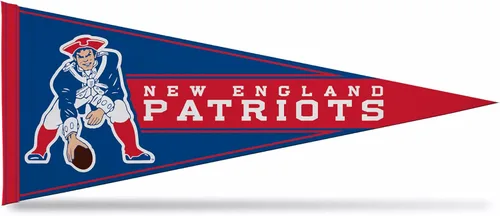 Miniatura 16 de Rico Industries NFL FootballRetro 12" x 30" Felt Wall Décor Pennant - Great for Home/Bed Room/Man Cave Décor