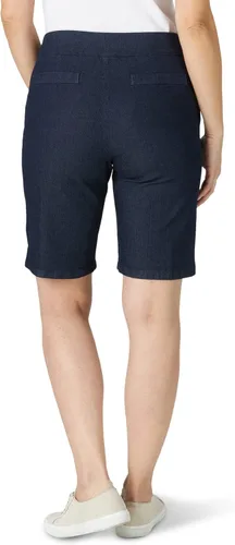 Miniatura 3 de Chic Classic Collection Bermudas planas de ajuste relajado para mujer