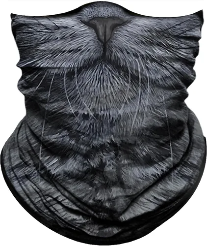 Obacle Polaina para el cuello, bandana para protección contra el polvo, el viento, el sol para hombres y mujeres