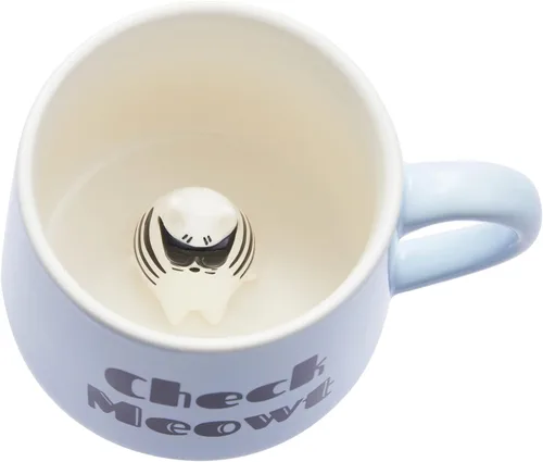 Miniatura 11 de Taza de cerámica con diseño de vaca para bebé, 12 onzas, bonita taza para Navidad, cumpleaños, regalo del día de San Valentín, regalos sorpresa