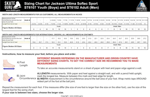 Miniatura 7 de Jackson Ultima Softec Sport - Patines de hielo para hombres y niños, cómodos patines de hockey recreativos para patinaje sobre hielo, talla 4