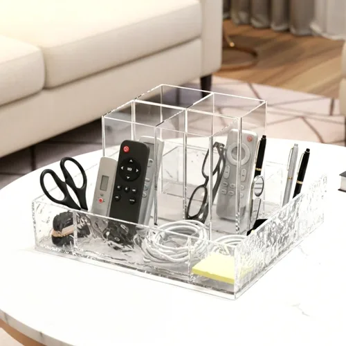 Miniatura 5 de Organizador de maquillaje giratorio de 360°, organizador de tocador Lazy Susan para encimera y baño, organizador de lápiz labial de perfume