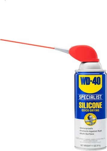 Miniatura 7 de WD-40 Specialist Spray de Grasa de Litio Blanco con Smart Straw que Pulveriza de 2 Formas, 10 OZ [Paquete de 6] & WD-40 Specialist Lubricante