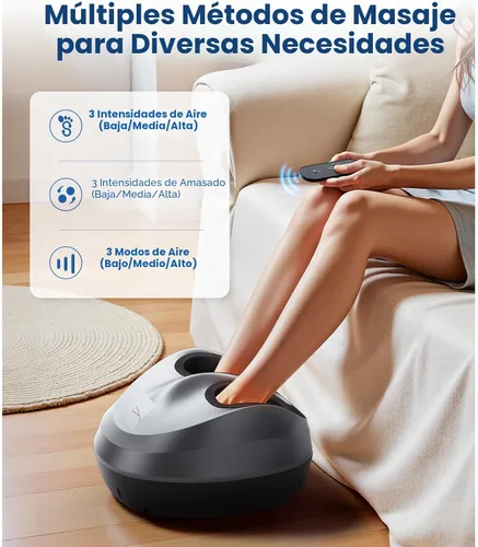 Miniatura 6 de BOB AND BRAD Máquina masajeadora de pies con calor y control remoto, se adapta hasta la talla 14, regalos del día del padre para hombres y esposos