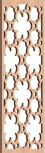 Miniatura 10 de Ekena Millwork WALW14X35X0250STGRO Southgate - Paneles de pared decorativos de madera con calado, 13 3/8 pulgadas de ancho x 34 3/8 pulgadas de rojo