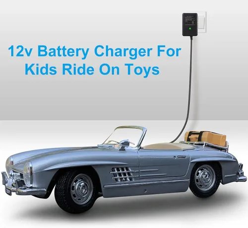 Miniatura 7 de Weewooday Cargador de 12 V para niños, cargador de batería de 12 voltios para autos con indicador de carga, luz indicadora de carga, SUV, suministro