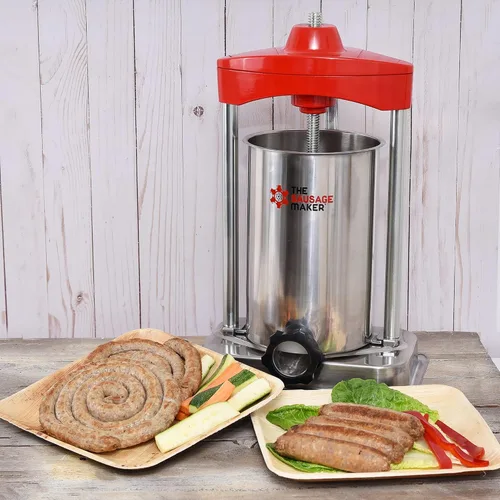 Miniatura 2 de The Sausage Maker - 10 lb. Relleno vertical de salchichas de alta resistencia - Incluye tubos de relleno - Engranajes metálicos