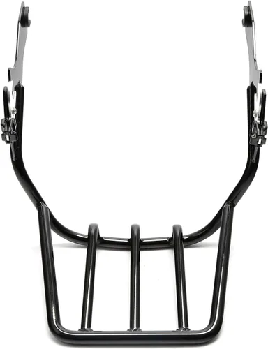 Miniatura 6 de TCT-MOTORPARTS Portaequipajes vertical negro de cinco barras para Harley Softail Fat Bob FXFB 107/FXFBS 114 2018-2023