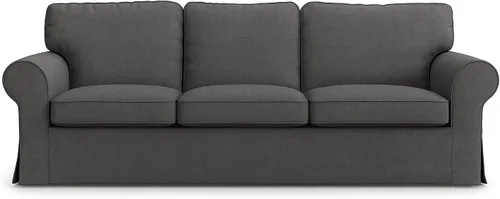 Miniatura 19 de Ektorp - Funda de repuesto para sillón IKEA Ektorp, funda para silla Ektorp, solo funda Ektorp (beige diario)