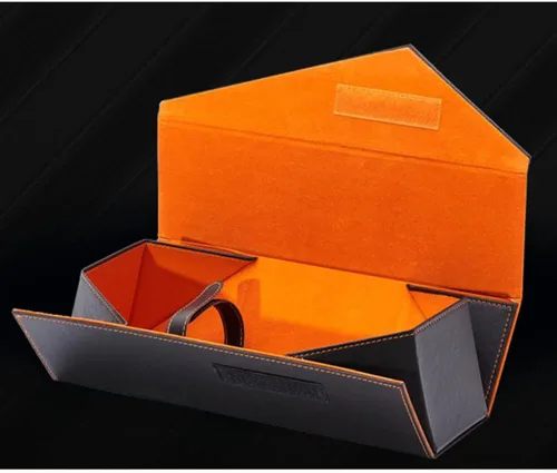 Miniatura 2 de DB11 Cajas de vino para champán - Caja de vino individual plegable (negro)