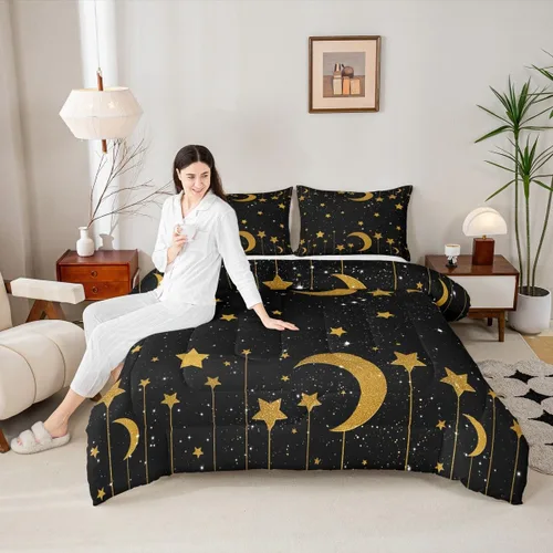 Miniatura 10 de Boy Basketball Comforter Set Twin Size,Ball Sport Games Bedding Sets 2Pcs for Girls Boys Teens Room Decor,Basketball Player Silhouette Duvet Insert