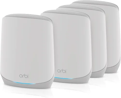 Miniatura 8 de NETGEAR Orbi Sistema de red de malla WiFi 6 de tres bandas para todo el hogar (RBK752P) - Router con 1 extensor de satélite, características