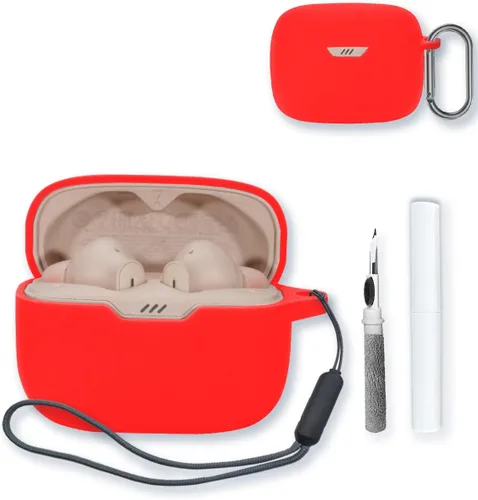 Miniatura 10 de Funda para JBL Tune 230NC TWS - Auriculares intrauditivos inalámbricos verdaderos, protección suave, funda de silicona con llavero, kit de limpieza