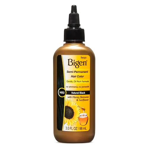 Miniatura 5 de Bigen Color de cabello semipermanente #A4 Amber, 3 onzas