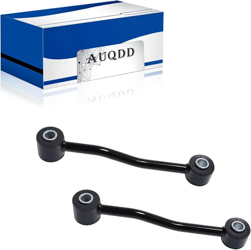 AUQDD 2 unidades K3201 (enlace de extremo de barra estabilizadora) Enlace estabilizador delantero compatible con Je-ep Grand Cherokee 2004-1999