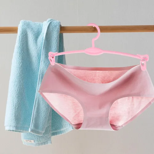 Miniatura 8 de 15 piezas de clips de plástico ropa interior pantalones Simplicity Shop ropa de secado pantalones abrigo con práctico sujetador perchero vestidos