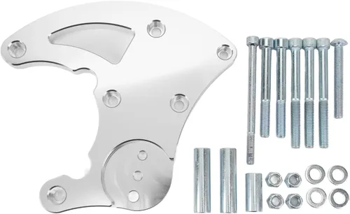 Miniatura 10 de LS R4 Kit de soporte de compresor de CA Soporte de aire acondicionado para automóvil Montaje de compresor de aire acondicionado Accesorios de Negro
