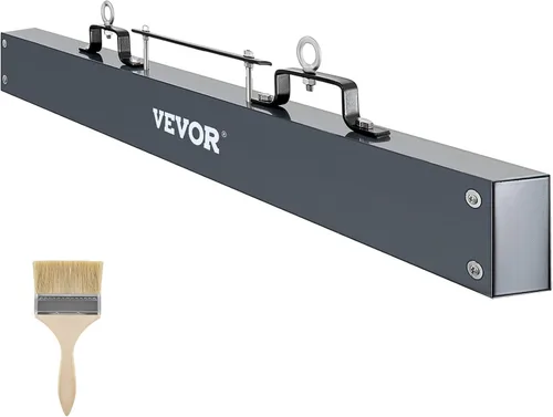 VEVOR Imán colgante de 48 pulgadas, herramienta de recogida magnética de 67 libras, imán de uñas tipo para colgar, barredora magnética, barredora