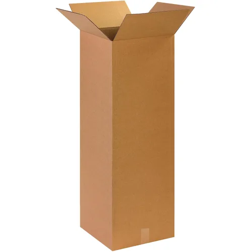 Miniatura 41 de BOX USA Cajas de envío medianas de 10 pulgadas de largo x 10 pulgadas de ancho x 18 pulgadas de alto, paquete de 25 cajas de cartón para envío