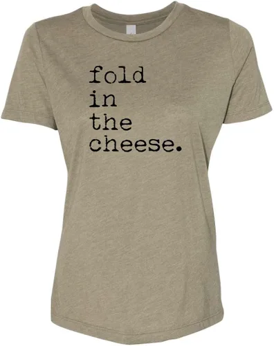 Miniatura 14 de Cute Women's Screen Printed Crew Neck Tee, Shirts With Sayings, Dusty Blue or Olive