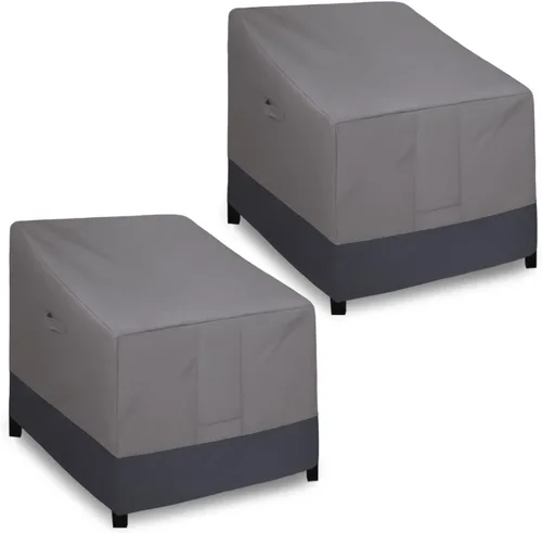Miniatura 10 de Easy-Going Funda para Silla Apilable de Exterior Resistente, Funda para Silla de Patio Impermeable, Funda para Muebles de Exterior Resistente al