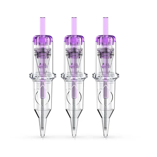 Miniatura 14 de Wormhole Tattoo Agujas de cartucho, 20 cartuchos desechables de aguja de tatuaje 7M1, estándar de 7 pilas Magnum para bolígrafo de tatuaje, máquina