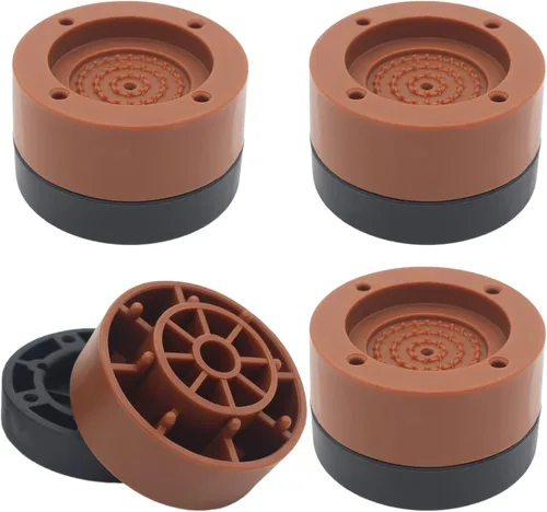 Miniatura 17 de 4 juegos de elevadores redondos negros para muebles, elevadores de cama resistentes, altura de 1 pulgada, 2 pulgadas, 3 pulgadas, elevadores de cama