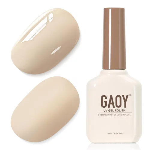 Miniatura 20 de GAOY - Esmalte de uñas de gel marrón, 16ml de esmalte de gel para quitar por remojo, curado con luz UV para arte de uñas, manicura DIY en casa, 2088