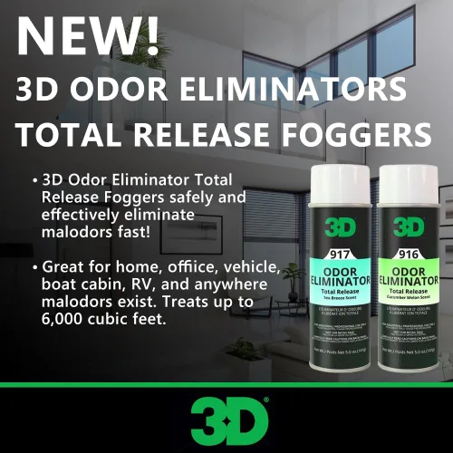 Miniatura 2 de Eliminador de olores 3D, liberación total, 5 oz. Aerosol (melón de pepino)