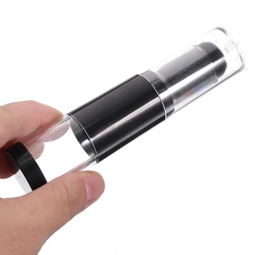 Miniatura 7 de Brocha retráctil para polvo de relieve, con frascos de botella de polvo sueltos recargables para herramienta aplicadora de tinte