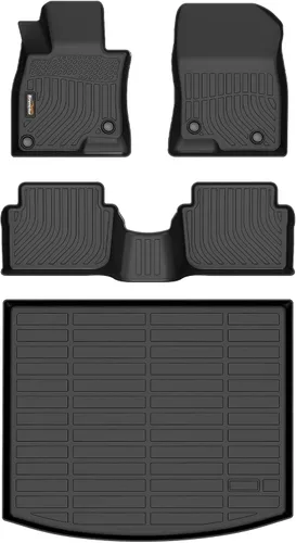 Miniatura 74 de Alfombrillas y forro de carga para Jeep Grand Cherokee L 2021-2025 (solo para 6 plazas sin consola central), alfombrillas de automóvil TPE para todo