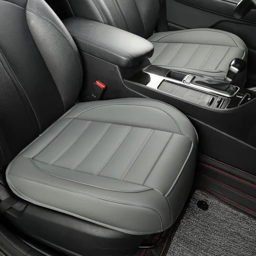 Miniatura 16 de 1 Paquete de Fundas de Asiento Delantero de Automóvil de Cuero, Fundas de Asiento Inferior para Automóviles, Funda de Cojín de Asiento de Conductor