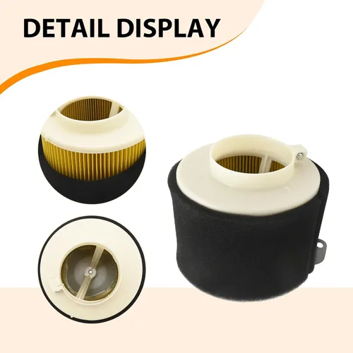 Miniatura 5 de Hoypeyfiy Filtro de aire de reemplazo para Kawasaki Mule 500 520 550 600 610 2500 2510 2520 Reemplaza #11029-1004