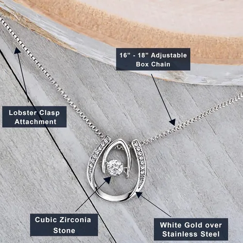 Miniatura 6 de Regalo Para Mi Esposa - Un Regalo Unico Para El Amor De Mi Vida, Cosas Personalizadas Para Parejas, Medallas De Oro 14k Para Mujer, Cadenas En Acero
