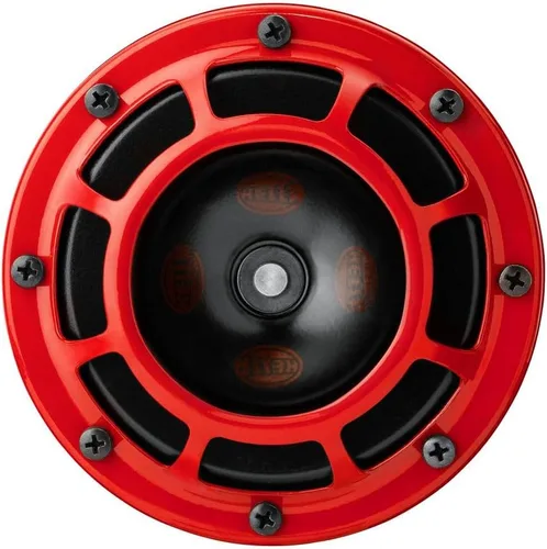 Miniatura 3 de Kit HELLA 003399801 Supertone de dos bocinas super tono de tono alto/bajo de 12 V con soporte