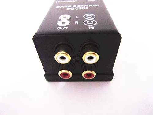 Miniatura 3 de Coche Home Amplificador Subwoofer Ecualizador Crossover RCA Ajuste Línea Nivel Volumen