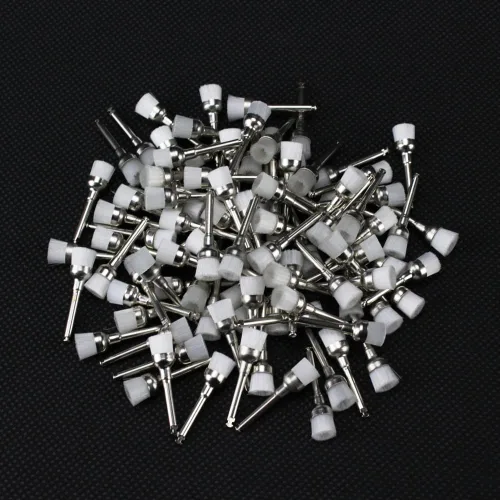 Miniatura 4 de 100pcs Nylon Pulido Pulidor Pulidor Pestillo Tipo RA 2.35 Molienda Herramientas de Limpieza Rotativa