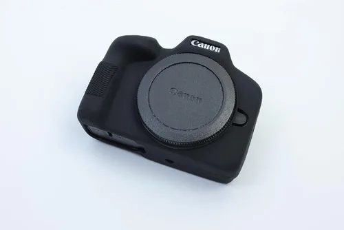 Miniatura 4 de Funda para Canon Eos R50, ultrafina, ligera, de goma, suave, de silicona, para Canon Eos R50 (negro)