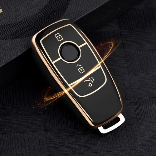 Miniatura 5 de ELOHEI Funda para llavero de Mercedes Benz, TPU suave premium de 360 grados con protección completa, accesorios de estuche para llaves para Mercedes