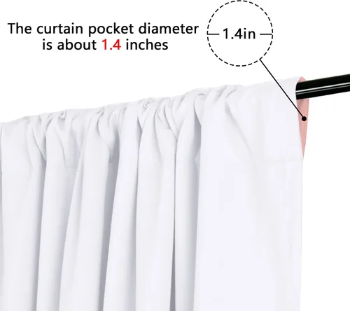 Miniatura 6 de Cortinas deportivas para niños de 29 pulgadas de ancho x 63 pulgadas de largo, bolsillo para barra, diseño abstracto de llamas, básquetbol