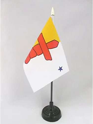 Miniatura 19 de AZ FLAG Bandera de mesa Ontario de 4 x 6 pulgadas, bandera de escritorio de Canadá - Región Canadiense de Ontario 5.9 x 3.9 in - Tapa de lanza