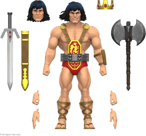 Miniatura 9 de Super7 Conan The Barbarian Subotai - Figura de acción de Conan de 3.75 pulgadas con accesorios, coleccionables de películas clásicas y juguetes retro