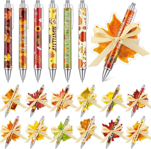 Miniatura 8 de Pasimy Juego de 24 notas adhesivas de Navidad y bolígrafos, regalos navideños de invierno para estudiantes, compañeros de trabajo, blocs de notas