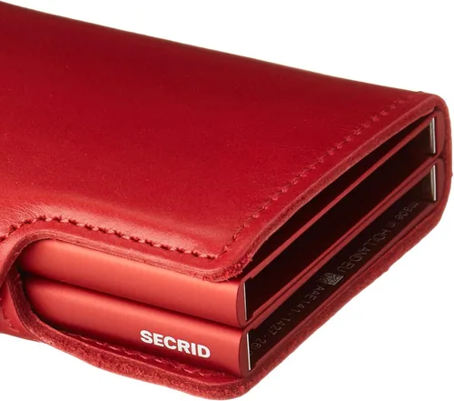 Miniatura 3 de Secrid - Cartera doble de piel auténtica con protección RFID, capacidad para 16 tarjetas