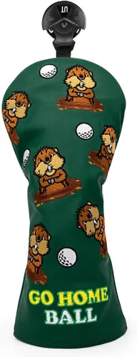 Miniatura 8 de Barudan Golf Groundhog Funda para Cabeza de Driver de Golf Funda para Cabeza 3 Madera Funda Híbrida para Cabeza Funda para Cabeza de Putter - Funda