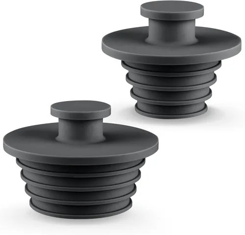 Miniatura 7 de Aluvor Tapón para bañera, 2 piezas, tapón de fregadero, tapón de bañera, tapón de drenaje de ducha de baño, tapón de drenaje de bañera de silicona